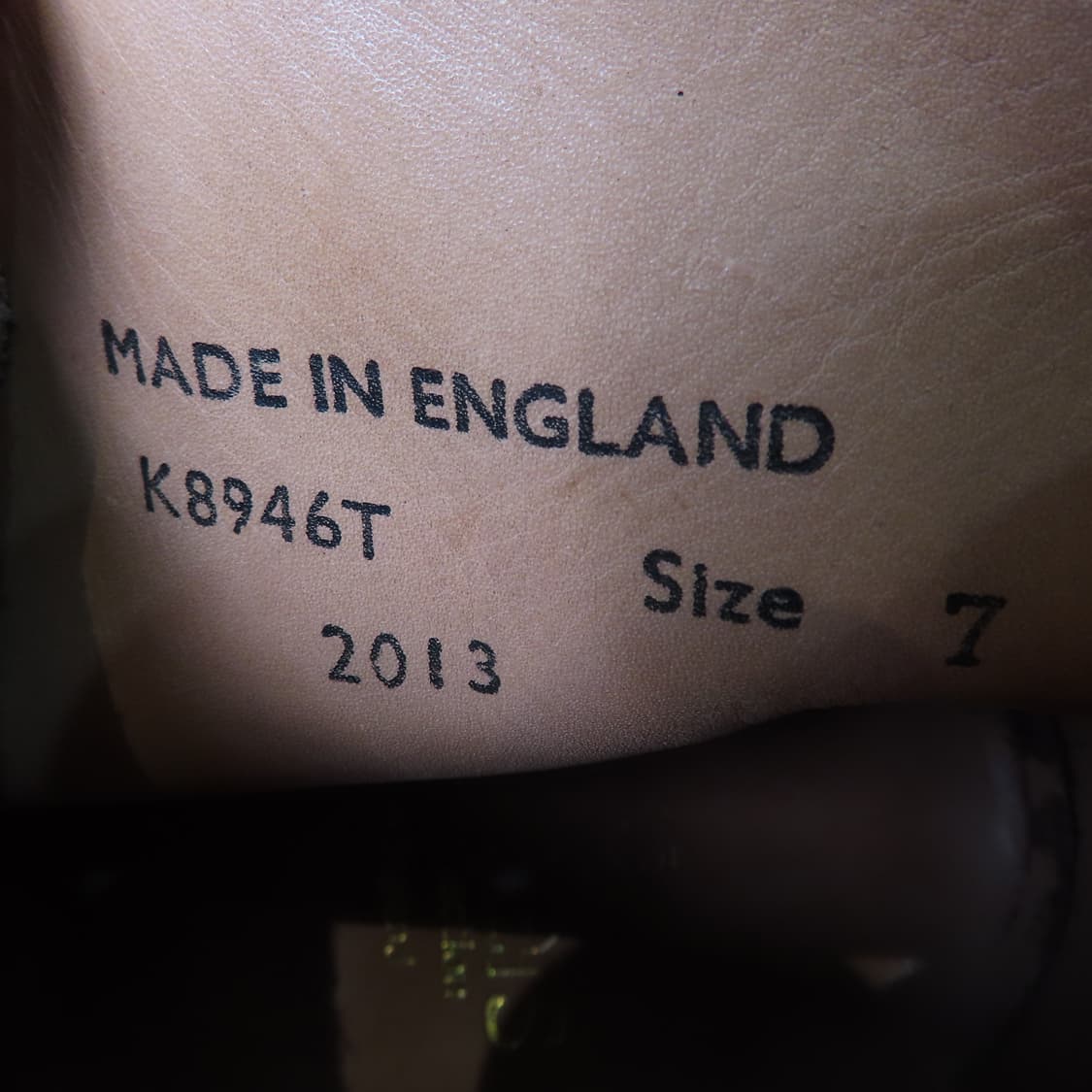 샌더스 밀리터리 부츠 260 상품이미지3