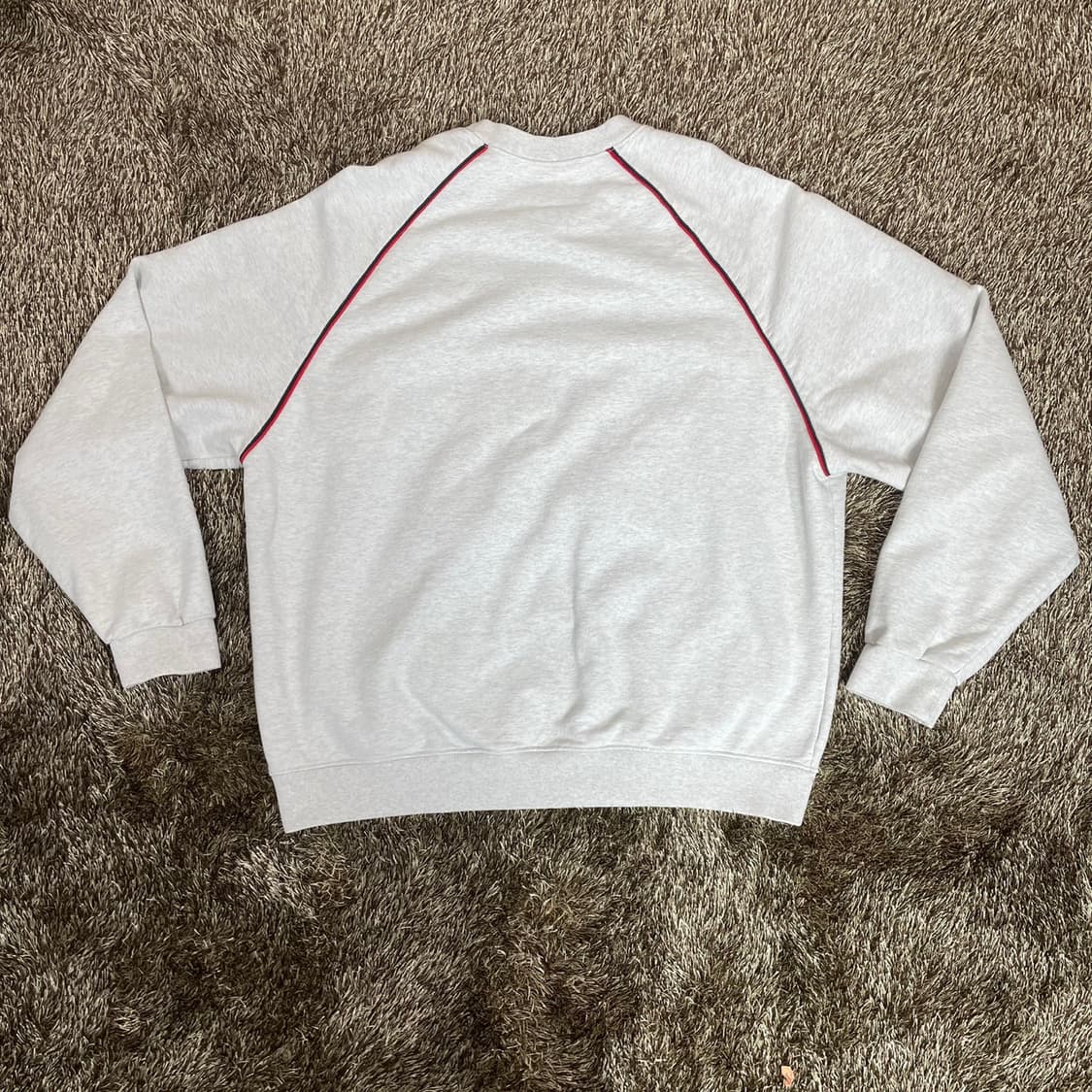 나이키 NIKE 멜란지 레드스우시 오버핏 크루넥 맨투맨 상품이미지6
