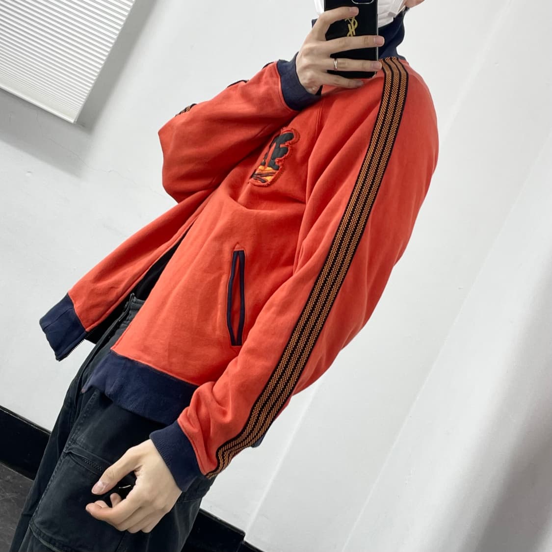 M 일본 빈티지 스카쟌 트랙탑 져지 자켓 상품이미지5