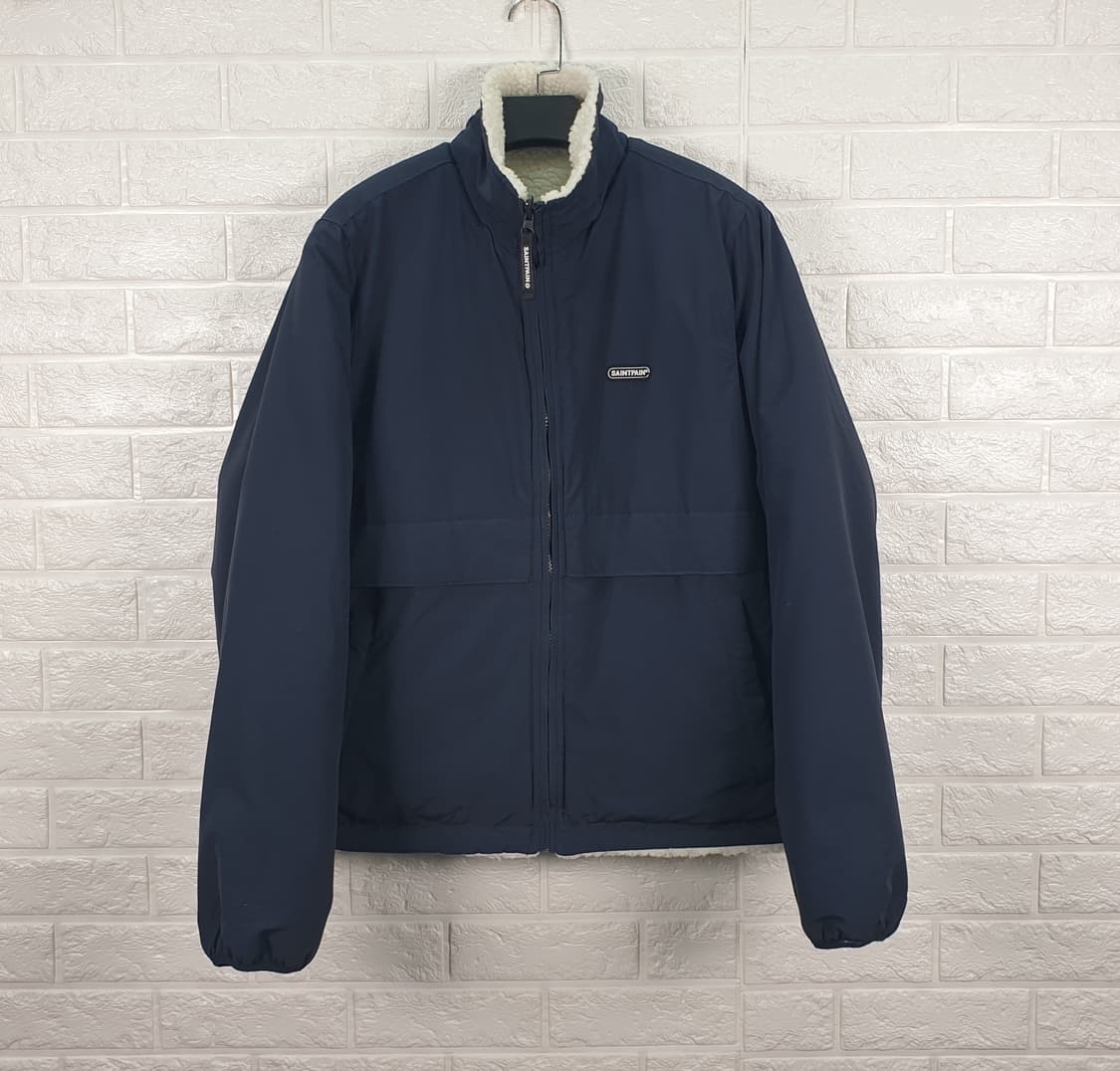 [95]세인트페인 리버시블 뽀글이 점퍼 상품이미지3