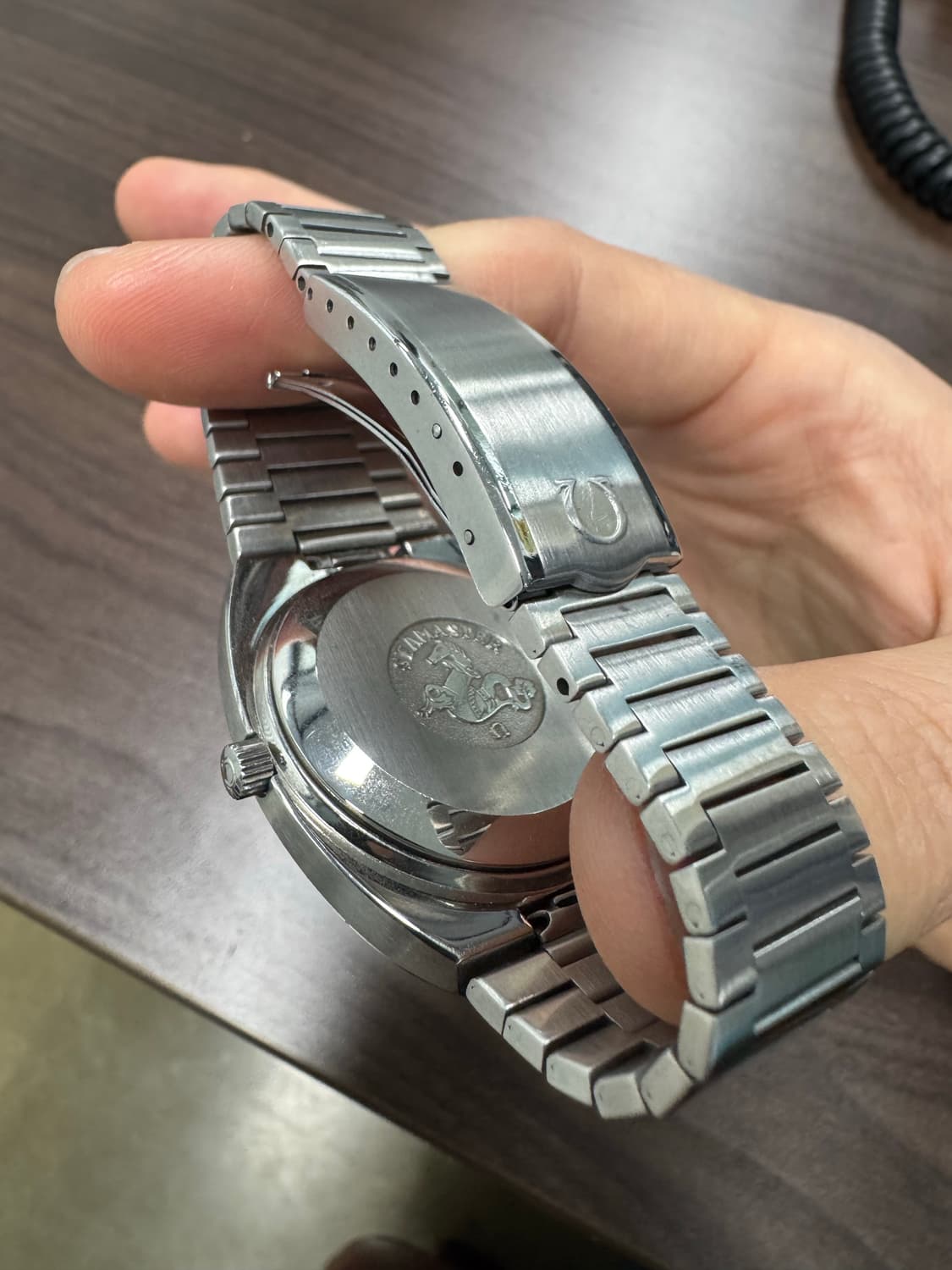 오메가 씨마스터 테레비 시계 상품이미지3