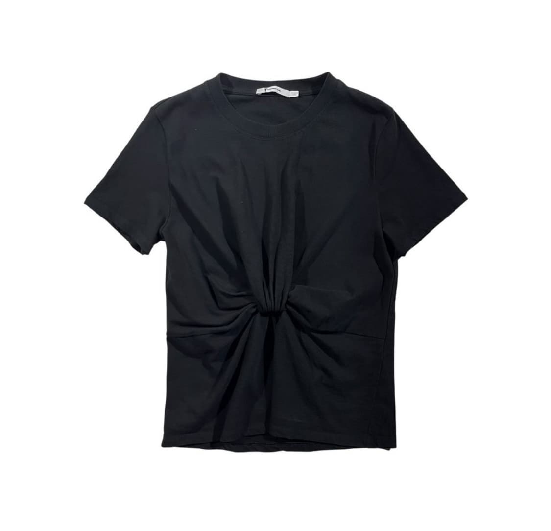 [Alexander Wang] 알렉산더왕 꼬임 하프 티셔츠 상품이미지1