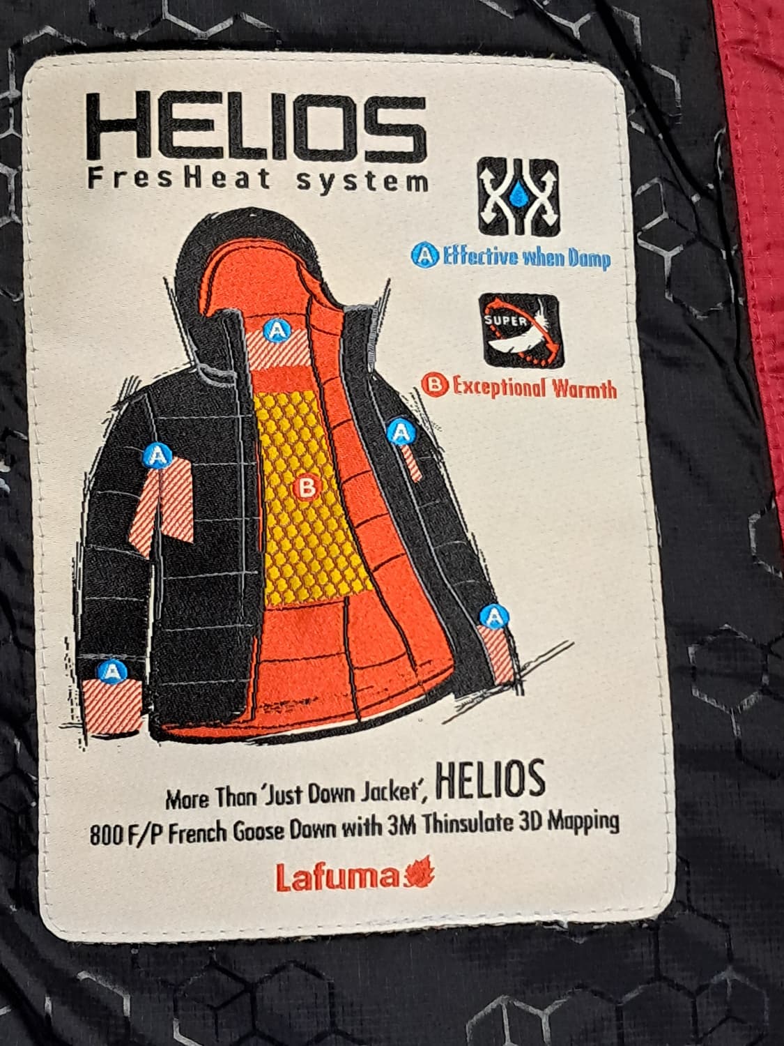 라푸마 800 패딩 남성90 새상품  상품이미지9