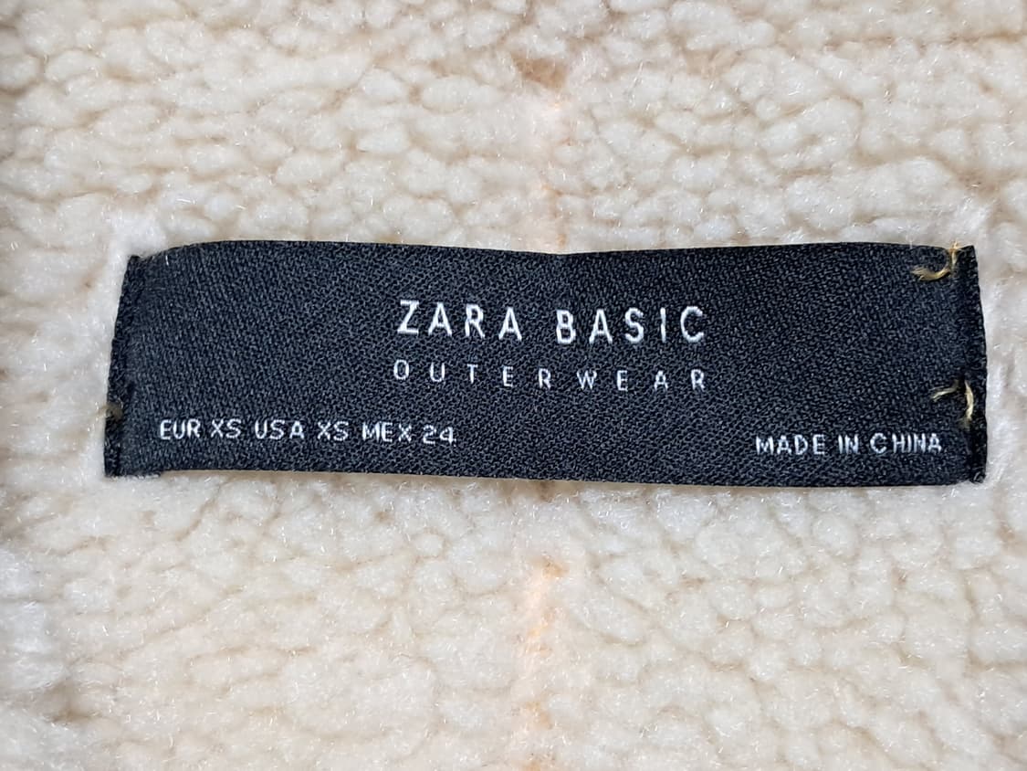 자라 무스탕 XS 상품이미지6