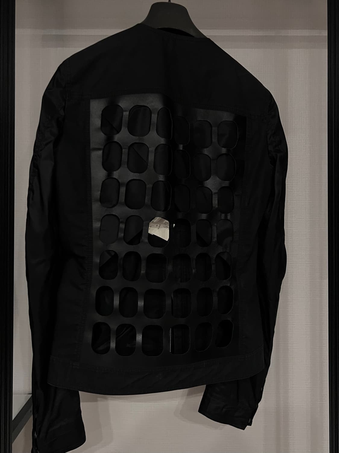 48) 릭오웬스 14ss vicious 가죽/코튼 믹스 자켓 상품이미지2