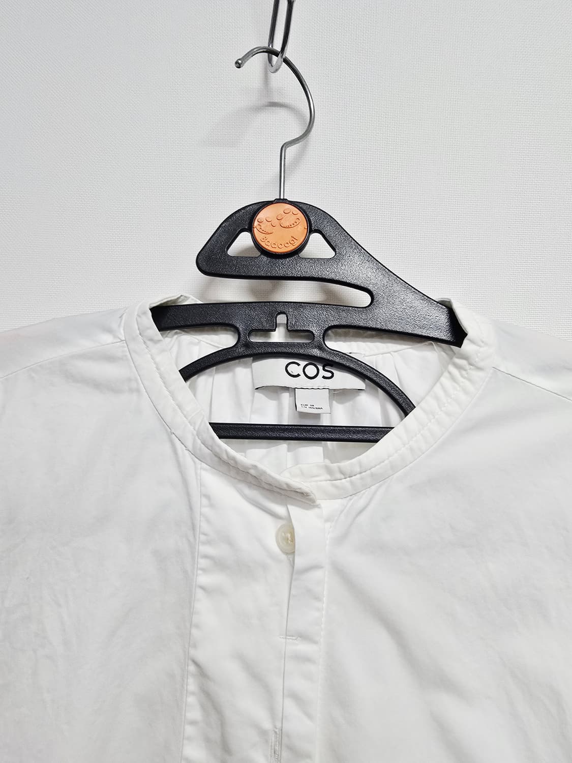 COS 코스 화이트 헨리넥 셔츠 상품이미지2
