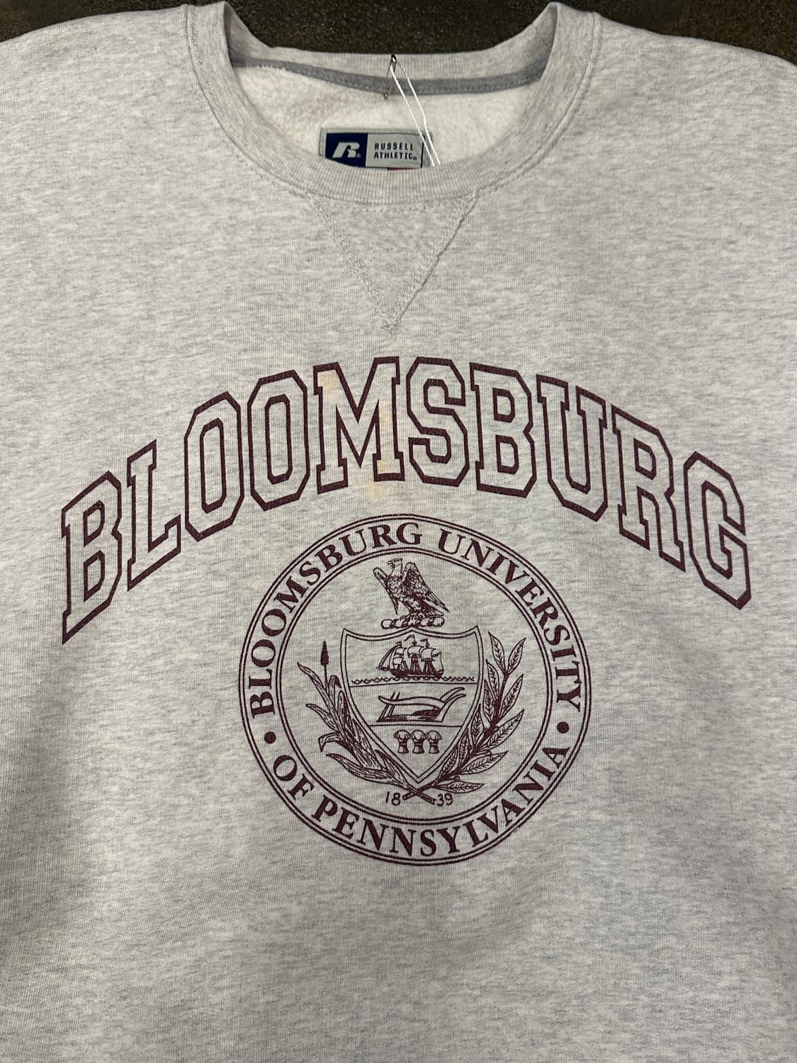 Russell 러셀 프로 블룸스버그 유니버시티 스웻셔츠XL 상품이미지3