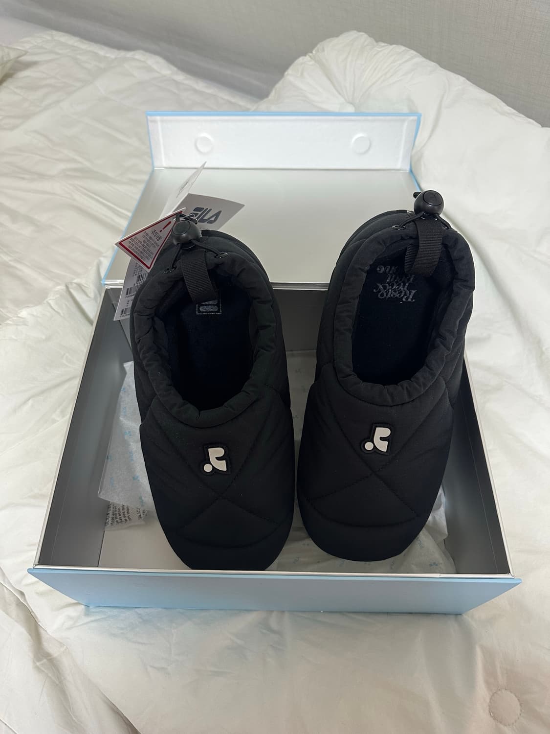 휠라 X R&R 콜라보, 푸퍼 로우 블랙 250cm  상품이미지1