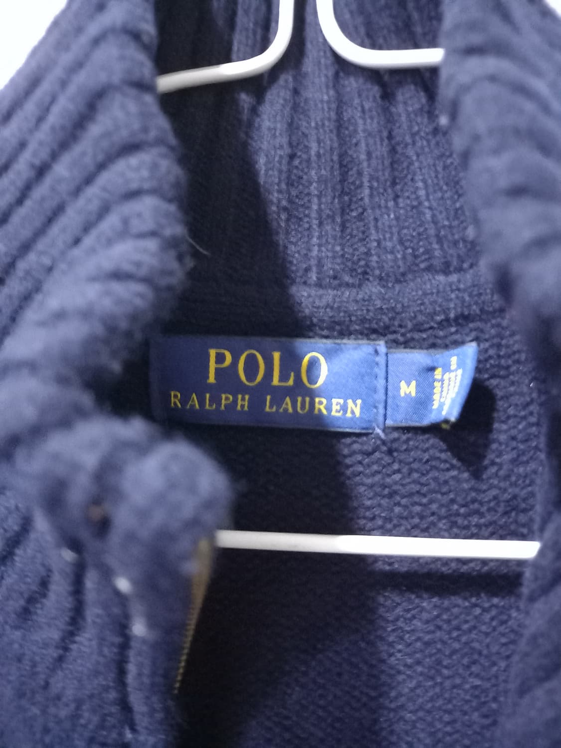 폴로 POLO 빅포니 니트집업 95/M 상품이미지4