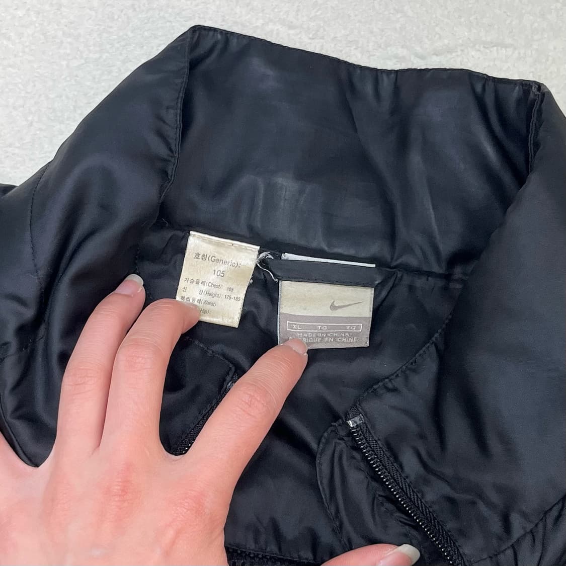Nike black windbreak jacket 상품이미지6
