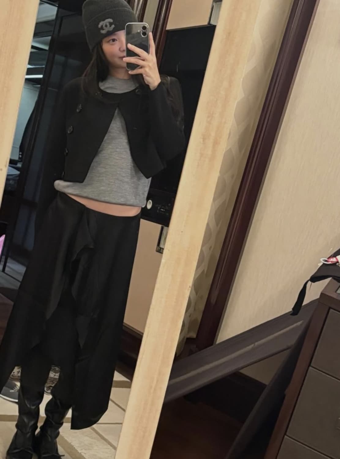 새상품 Openyy thigh high ballet boots 제니부츠 상품이미지3