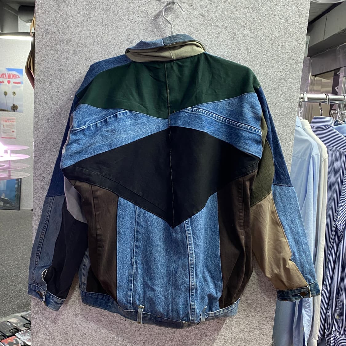 칼하트 패치워크 리메이크 데님자켓 B3155 상품이미지4