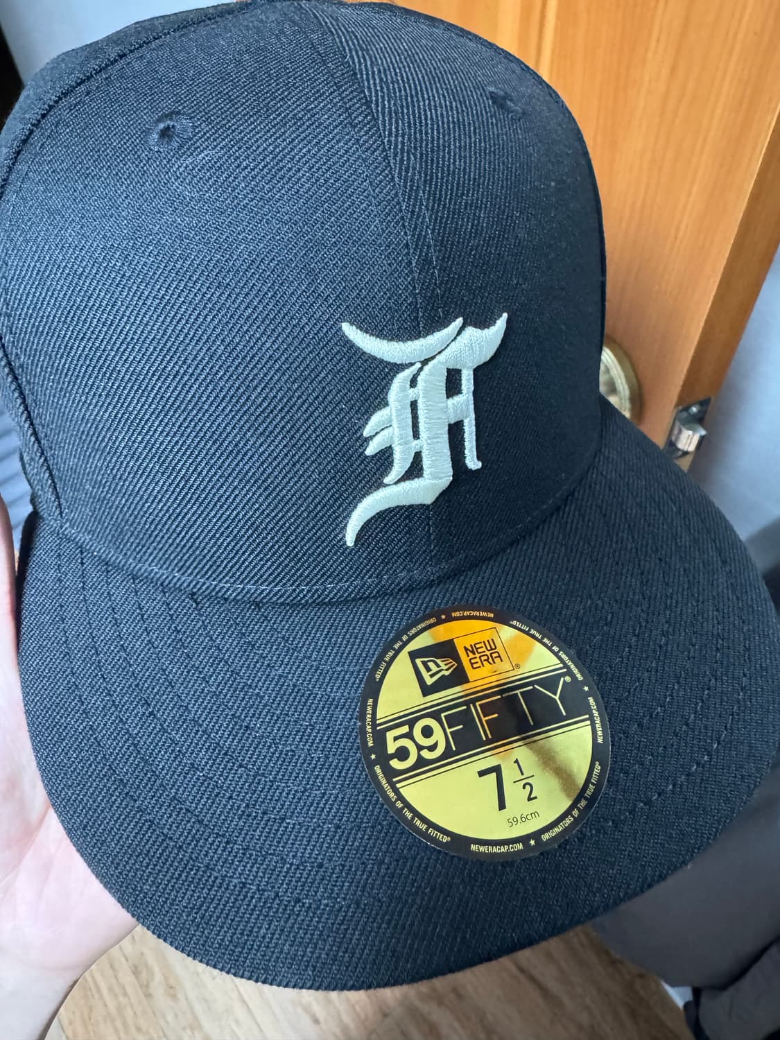 뉴에라 피어 오브 갓 X MLB 시카고 화이트삭스 피티드캡 블랙 712 상품이미지1