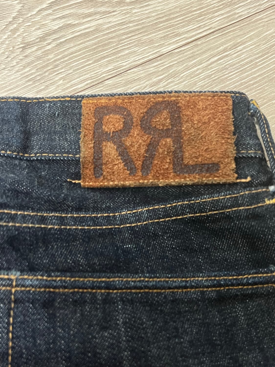 더블알엘 RRL 로우 스트레이트 셀비지 데님 상품이미지1