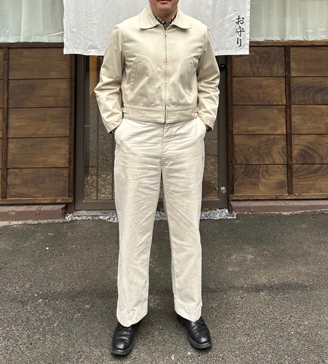 급처) 엣라코 스포츠자켓 오프화이트 42 상품이미지1