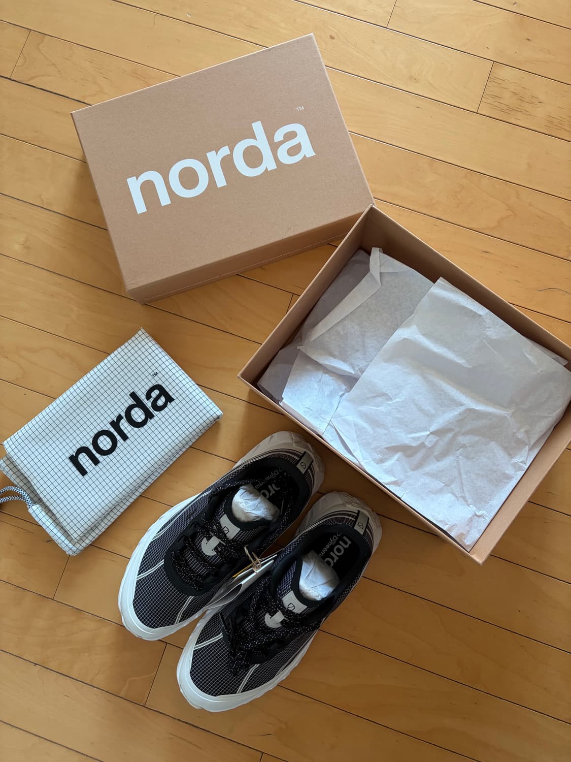 노다(norda) 002 SUMMIT BLACK 275사이즈 상품이미지7