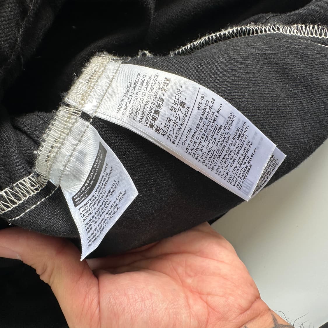Levi‘s 리바이스 블랙 트러커 자켓 상품이미지6