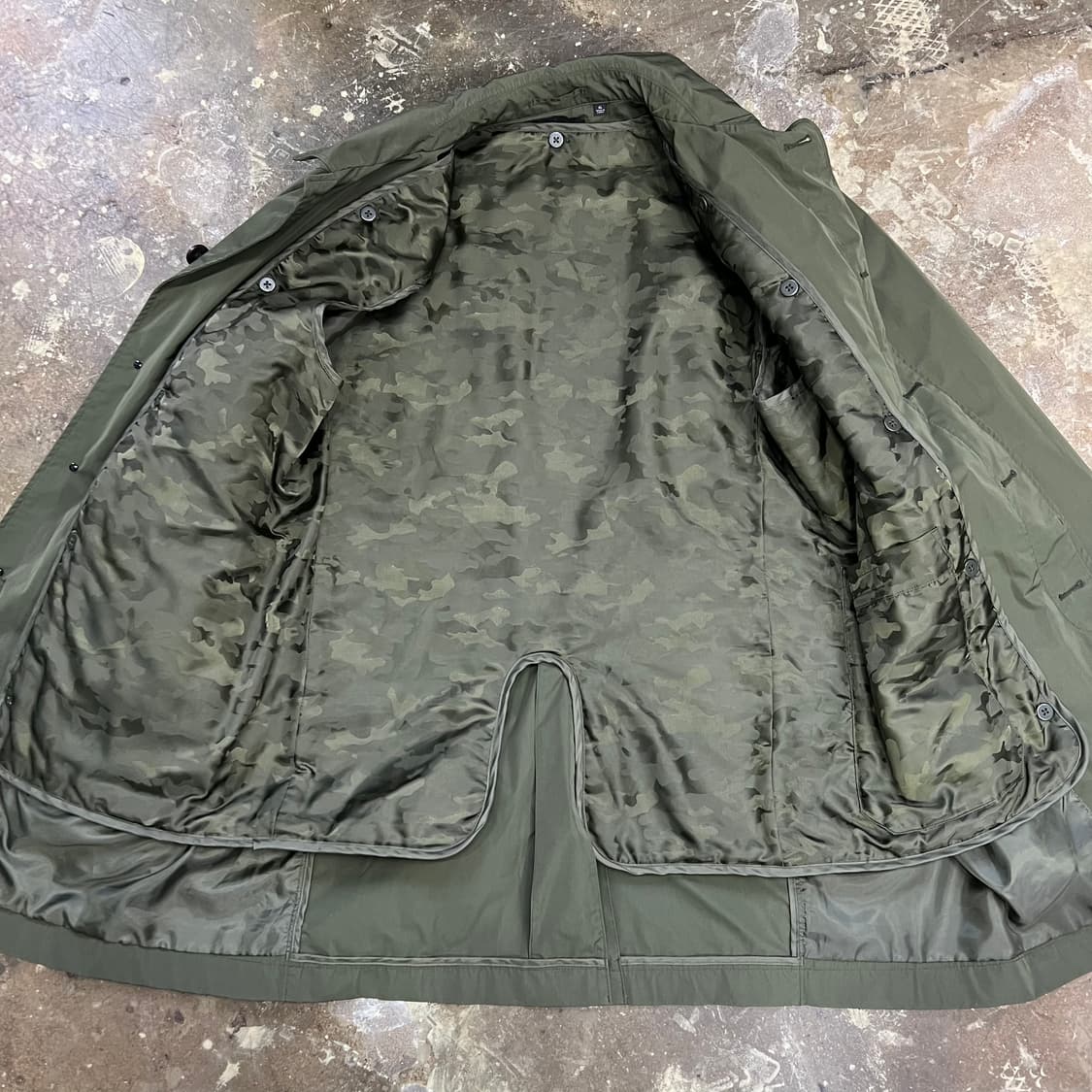 XL) 유니클로 누빔내피 맥코트 싱글코트 코트 상품이미지6