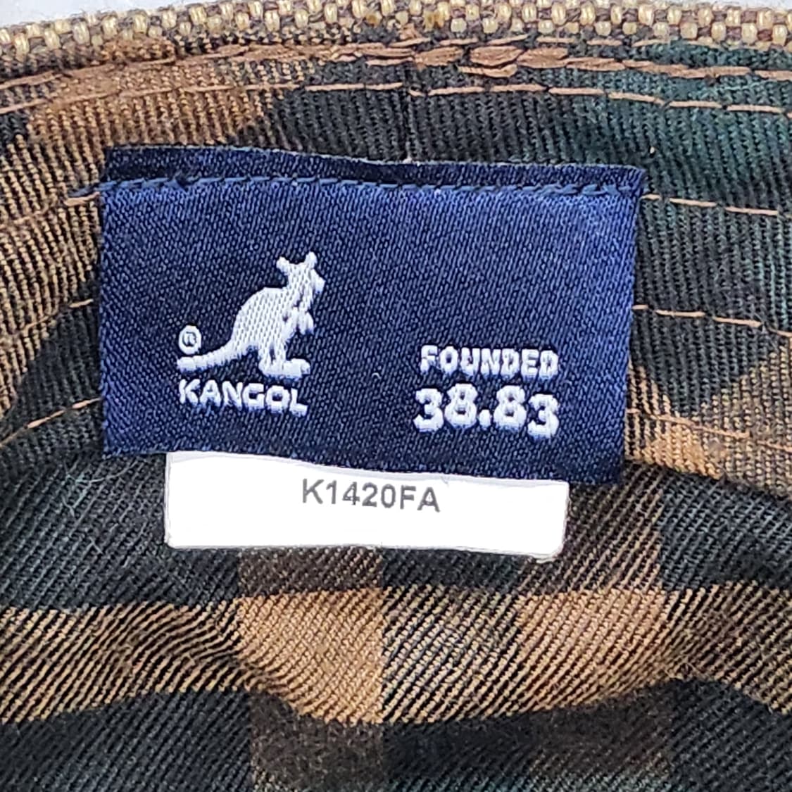 캉골 투톤 워크캡 군모 56cm 상품이미지7