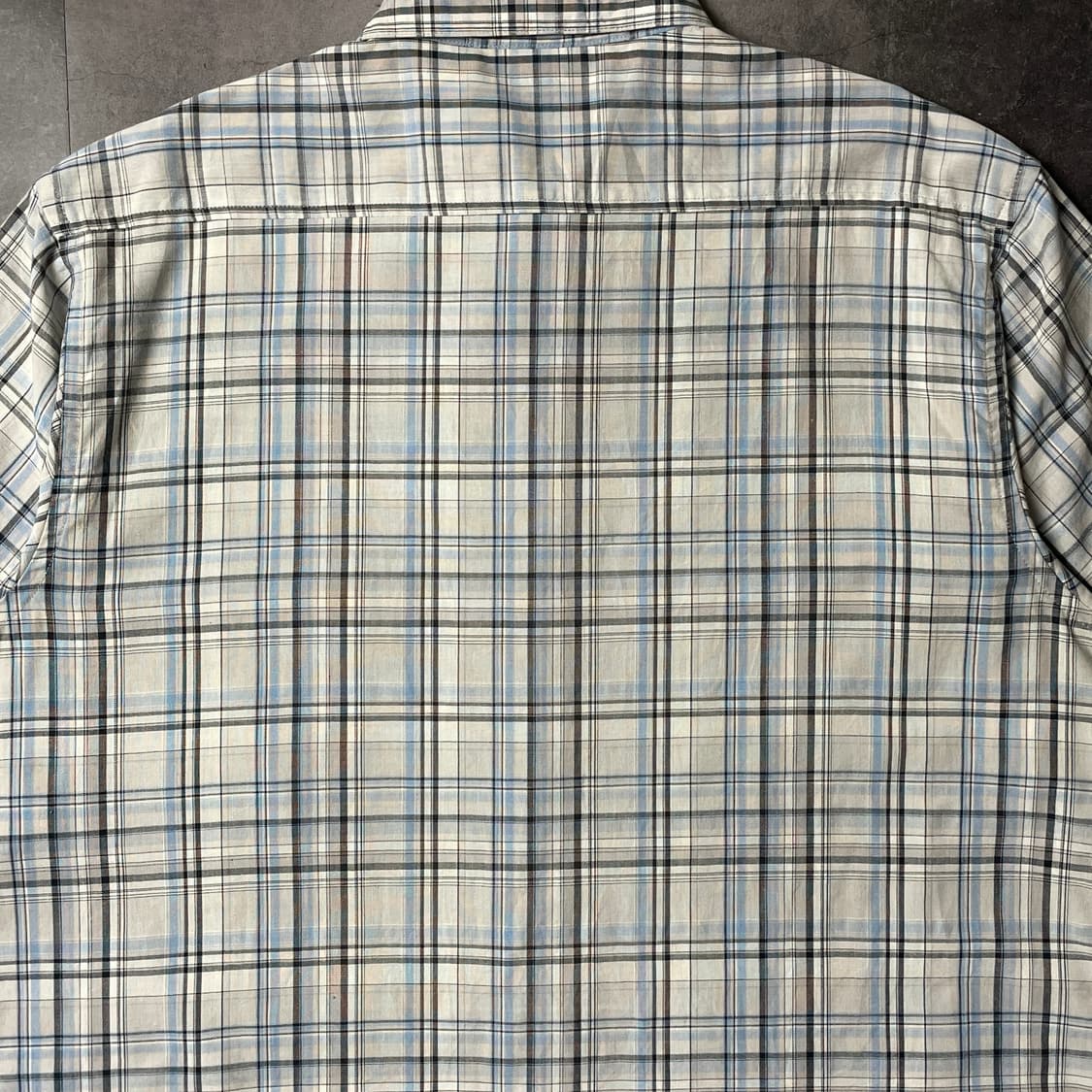 DICKIES 디키즈 빈티지 체크 반팔 워크 셔츠 A00929 상품이미지8