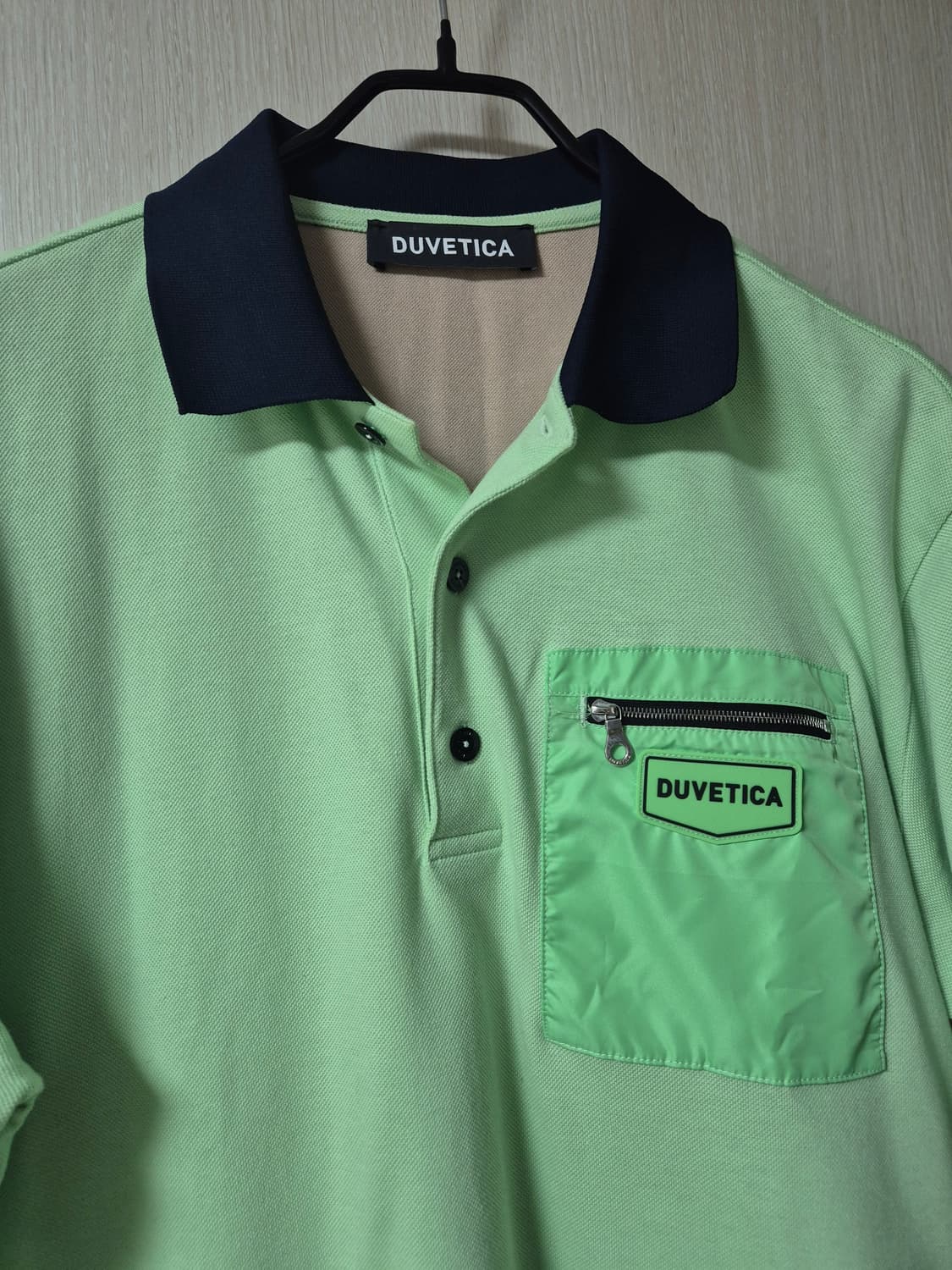 (정품) 듀베티카 골프웨어 카라티 반팔 라지 (22년) 상품이미지6