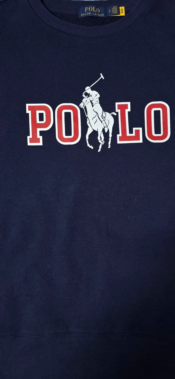폴로 랄프로렌 빅포니 기모 맨투맨 L 상품이미지5