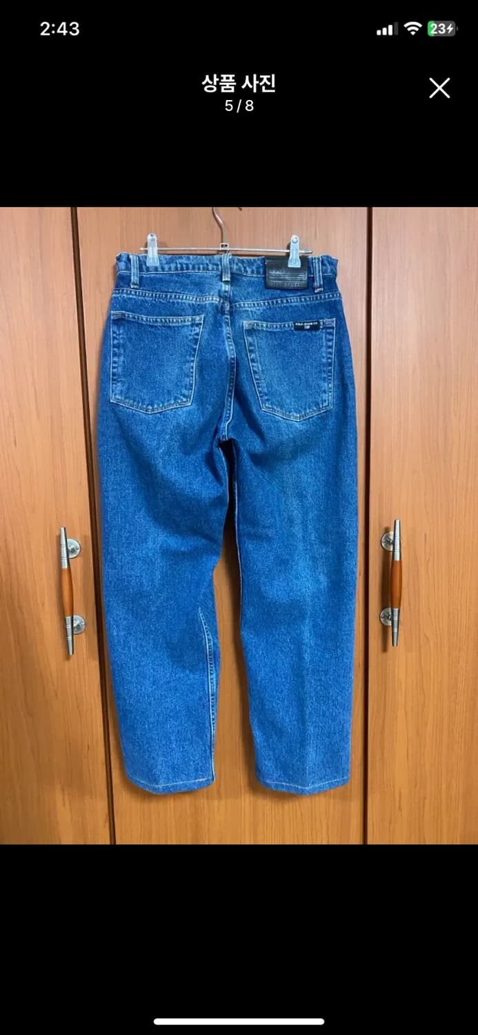 [POLO] 폴로진스 릴렉스드핏 데님팬츠 34사이즈 상품이미지5