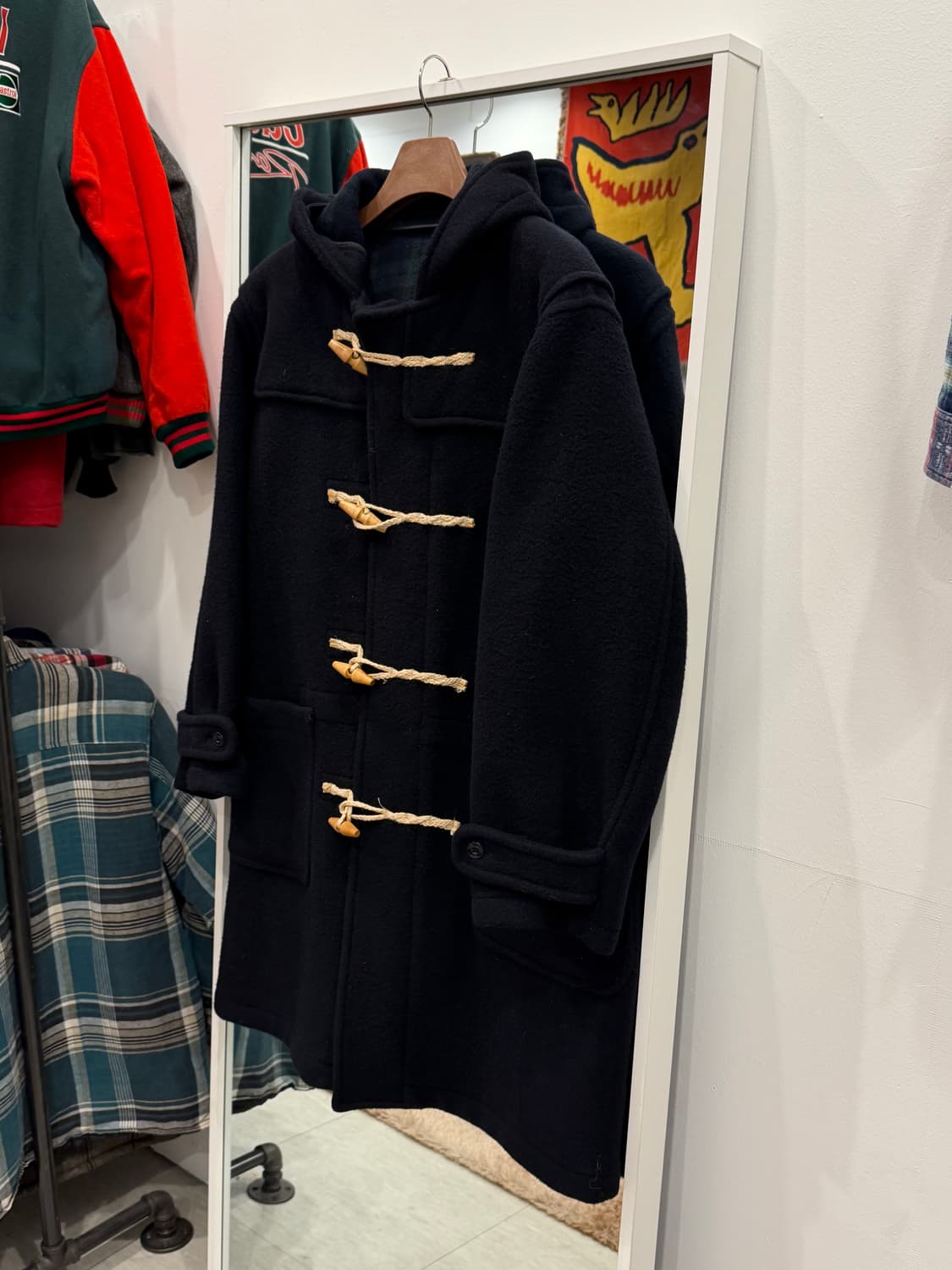 Abahouse 빈티지 울 더플 코트 (made in Japan) 상품이미지1