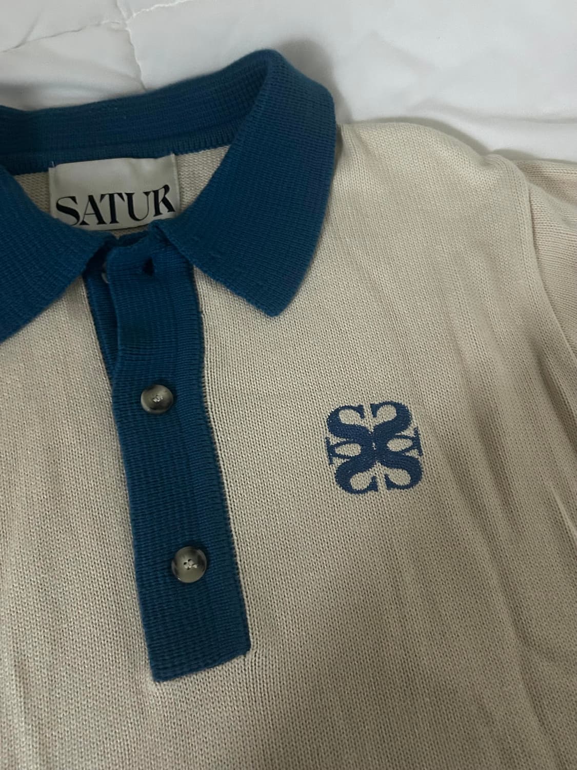 세터 나폴리 코튼 니트 반팔 상품이미지2