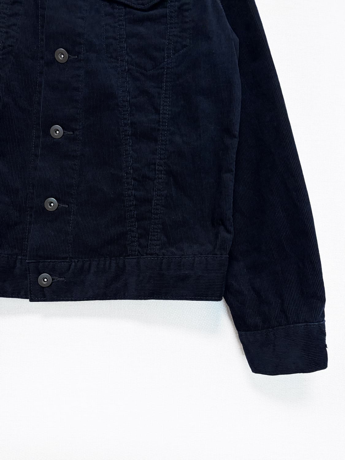 Corduroy Trucker Jacket - Dark Navy 상품이미지6