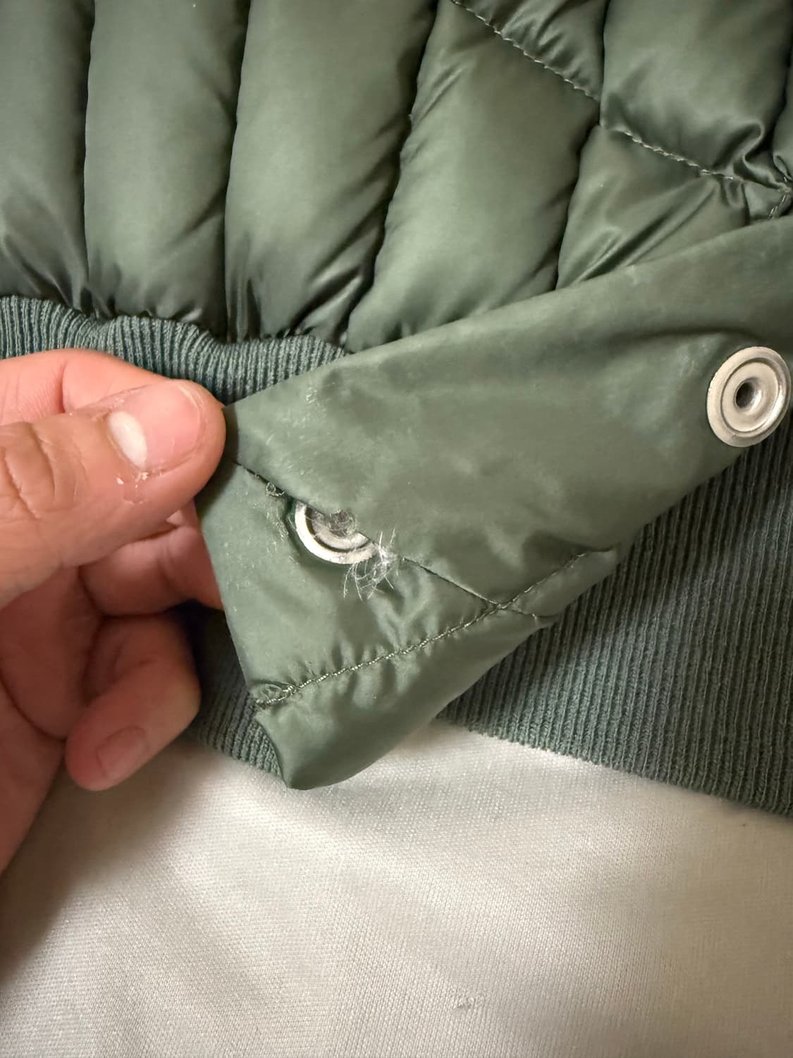 21fw 릭오웬스 크롭 경량패딩 상품이미지5