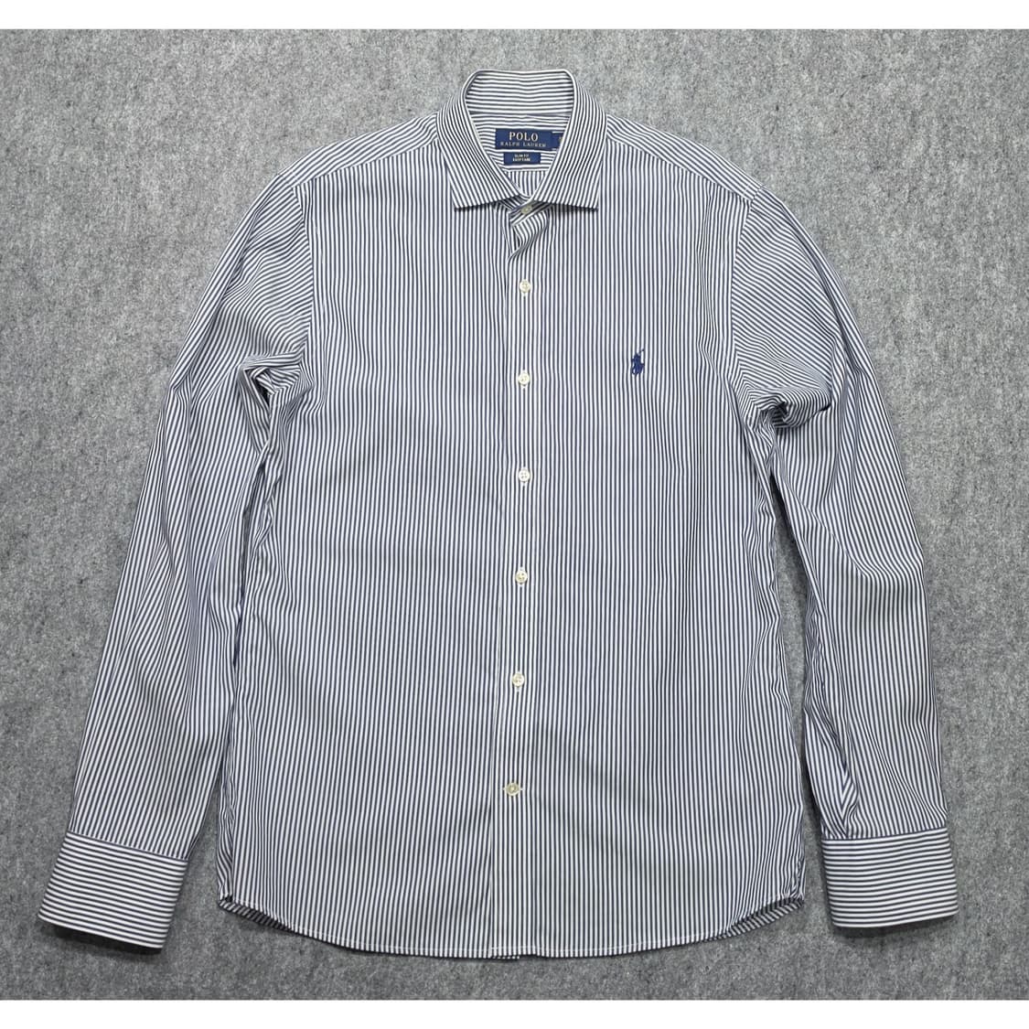 폴로 랄프로렌 스트라이프 슬림핏 셔츠 15 1/2 상품이미지1