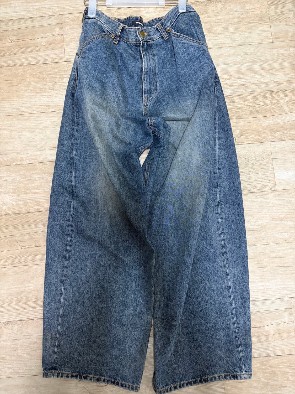 [3] 해칭룸 와이드커브진 블루 상품이미지2