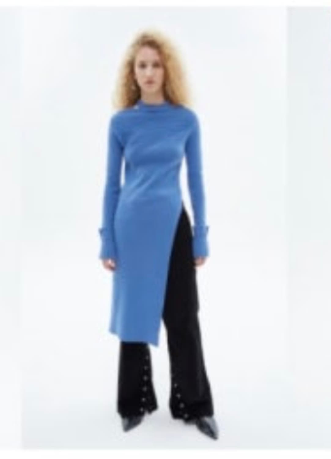 앤더슨 벨 데이지 레이어드 롱 니트 탑 xs 상품이미지5