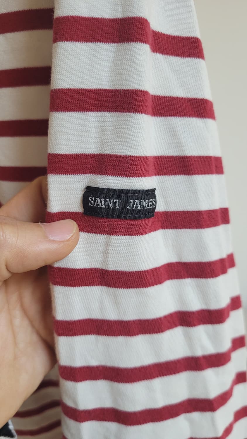 세인트제임스  기본+스트라이프 티셔츠2장 일괄 상품이미지7