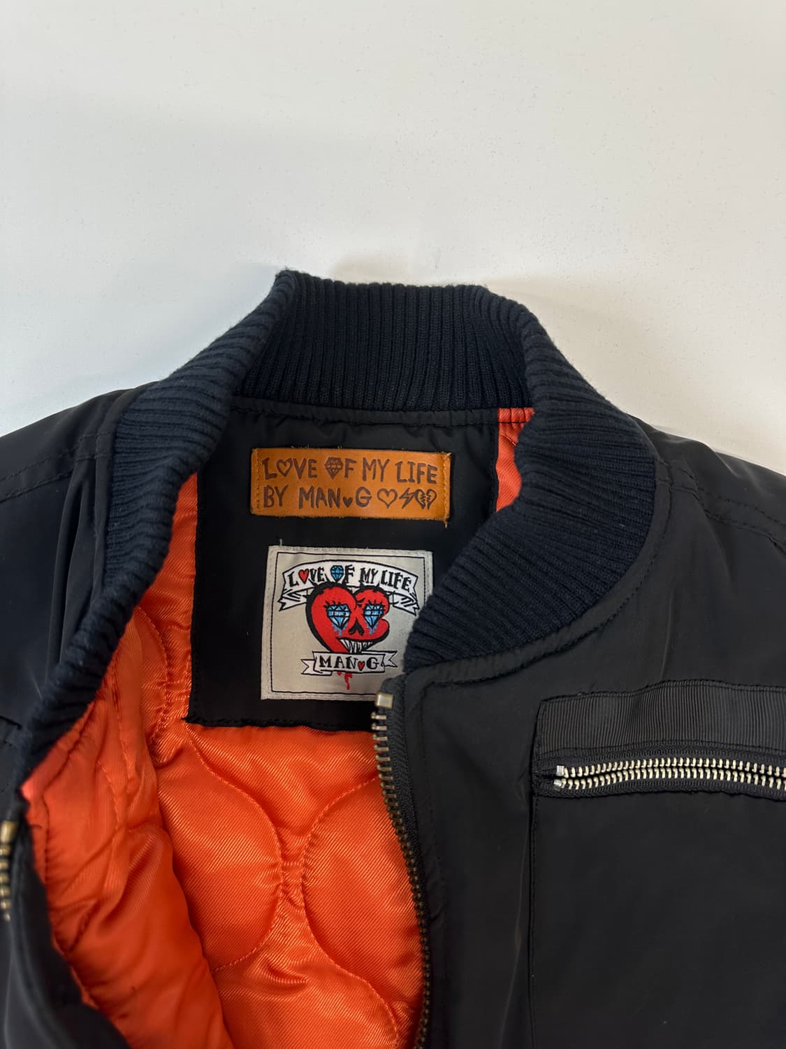 Man g 스튜디오 패치 ma-1 자켓  상품이미지4