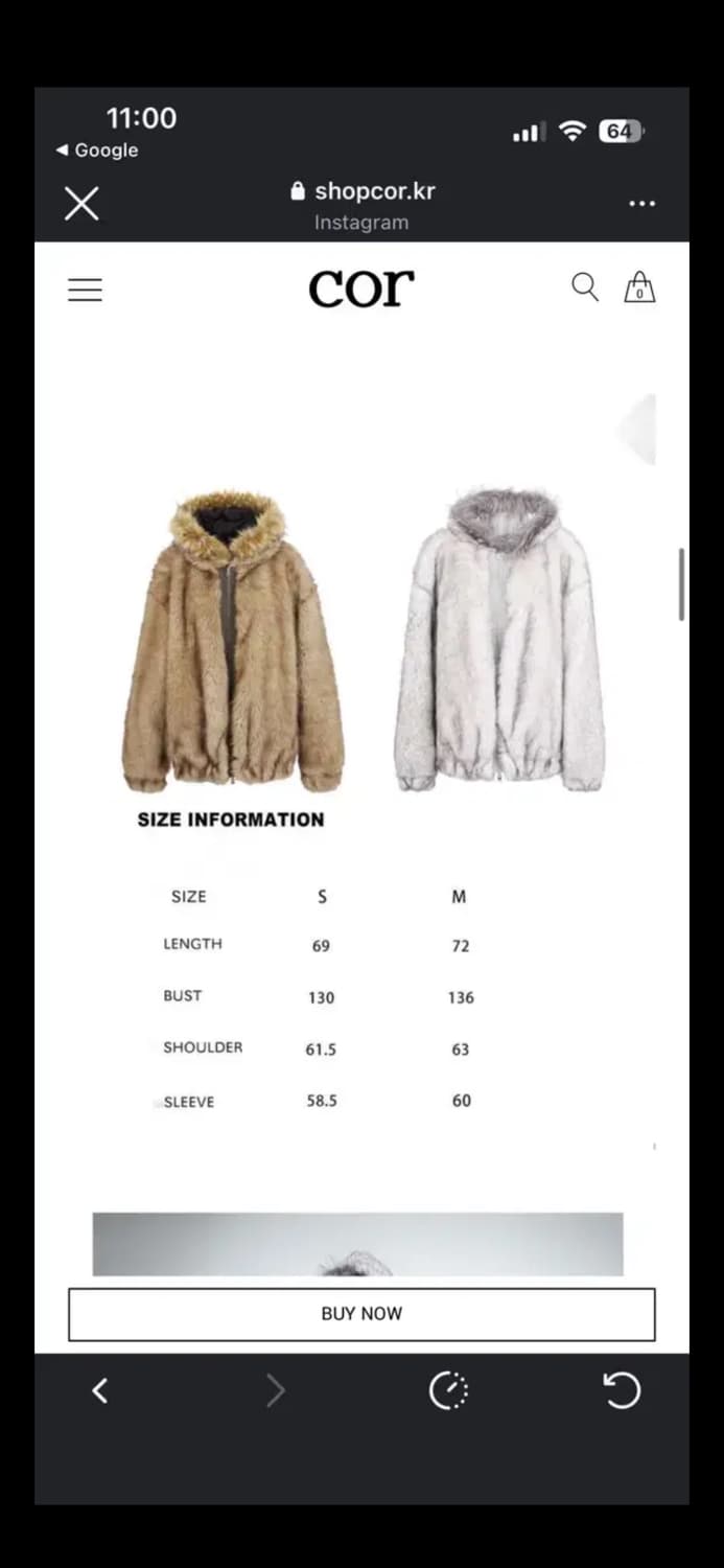 ShopCor샵코르 더블펀치 테디베어 퍼 후드집업 상품이미지4