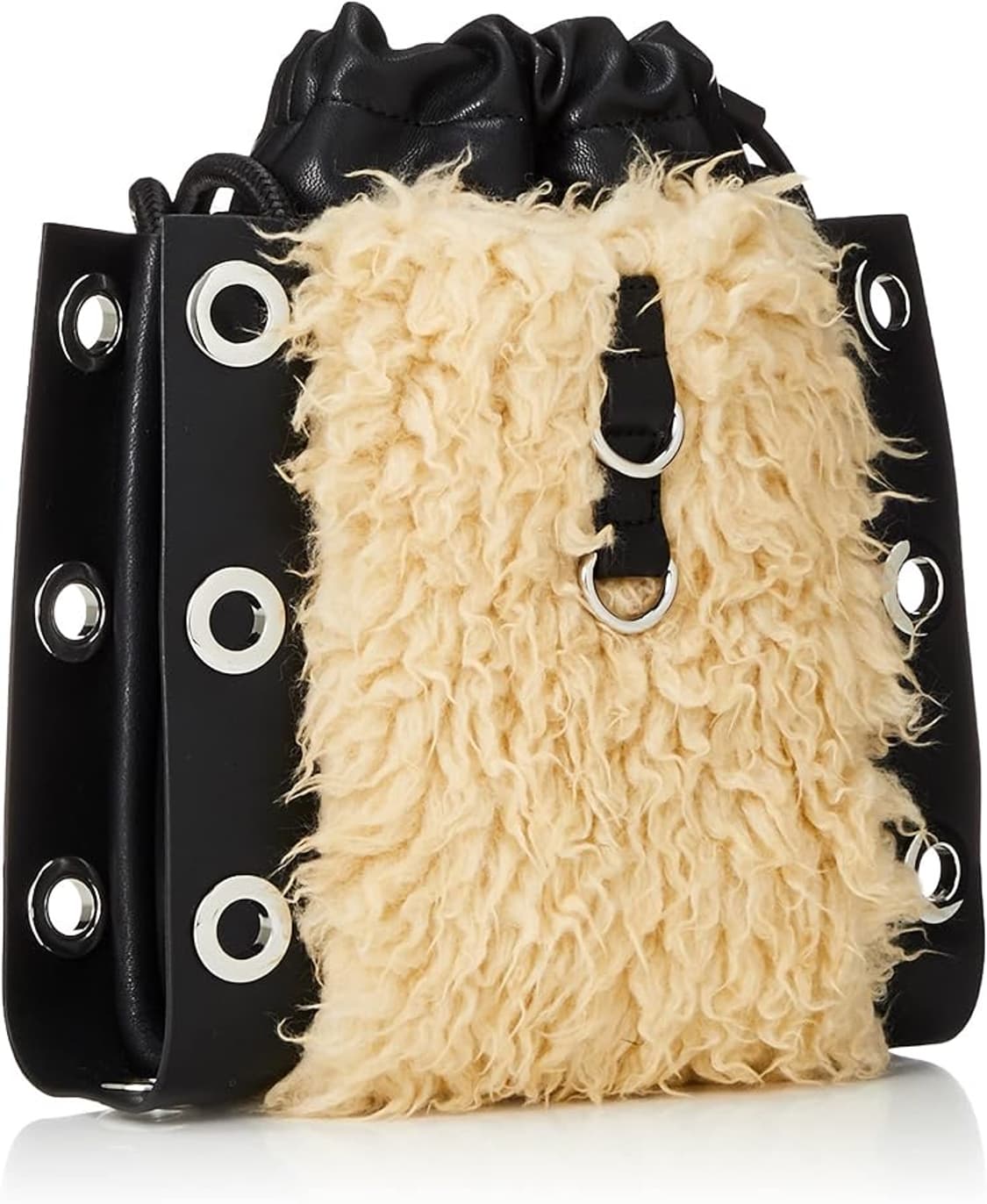 디젤 블랙 퍼 크로스백 가방 상품이미지1