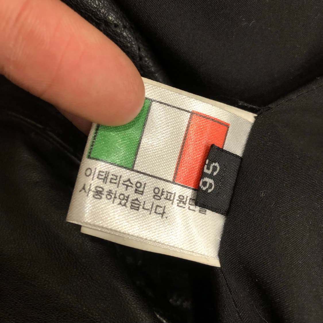 빈티지 양가죽 바이커 레더 가죽 라이더 자켓 상품이미지5