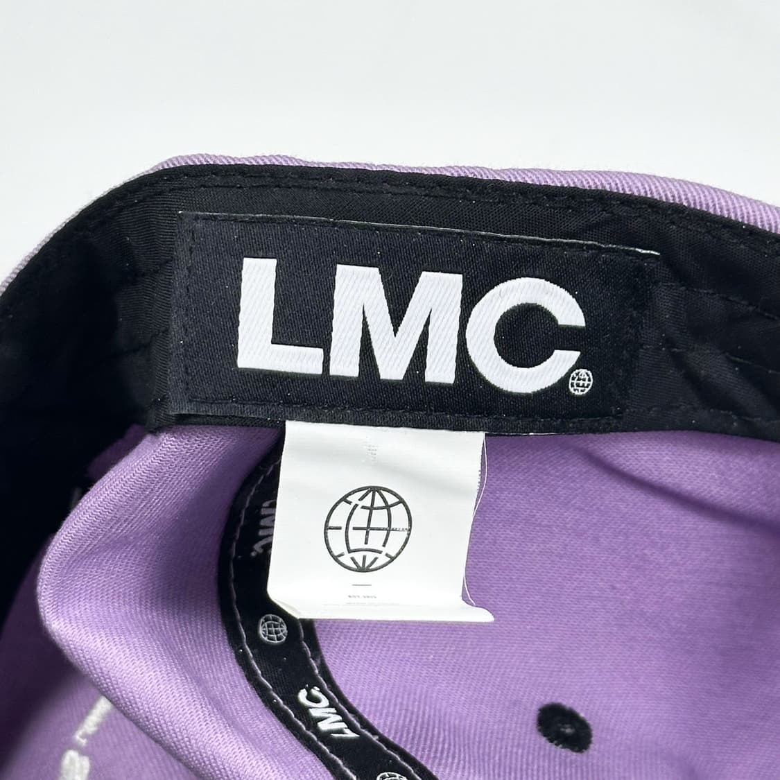 LMC 자수로고 퍼플 볼캡 모자 상품이미지4