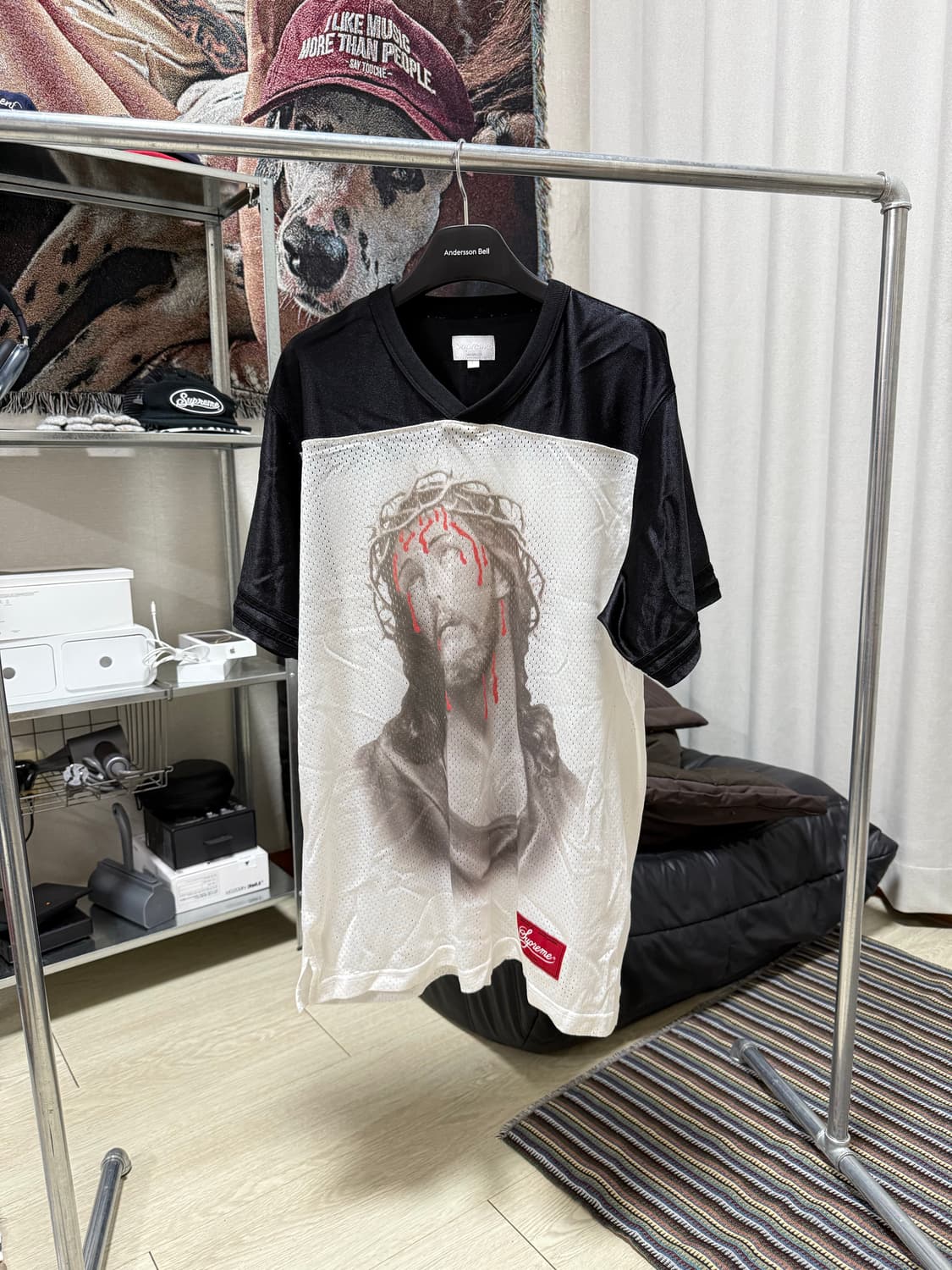 슈프림 지저스 풋볼 저지 상품이미지1