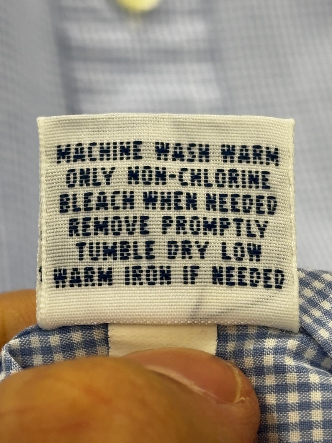 폴로 랄프로렌 깅엄 체크 셔츠 S 상품이미지6