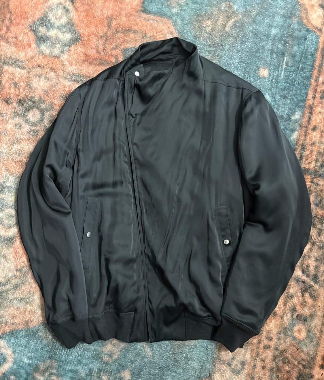 TTF✳️2025s/s 릭오웬스 세틴 봄버 상품이미지2