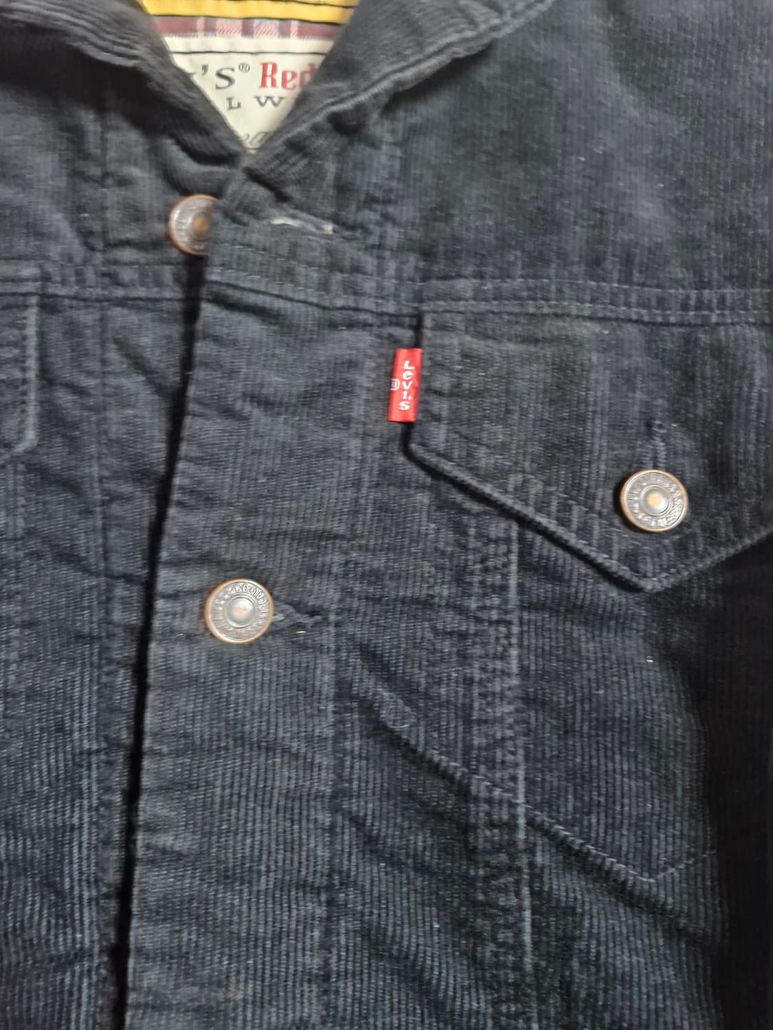 리바이스 블랙 골덴자켓 M 상품이미지4