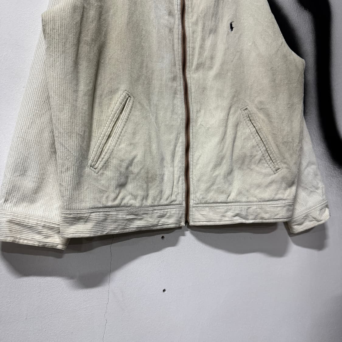 폴로 랄프로렌 클래식 코듀로이 골덴 스윙탑 자켓 아이보리 상품이미지4