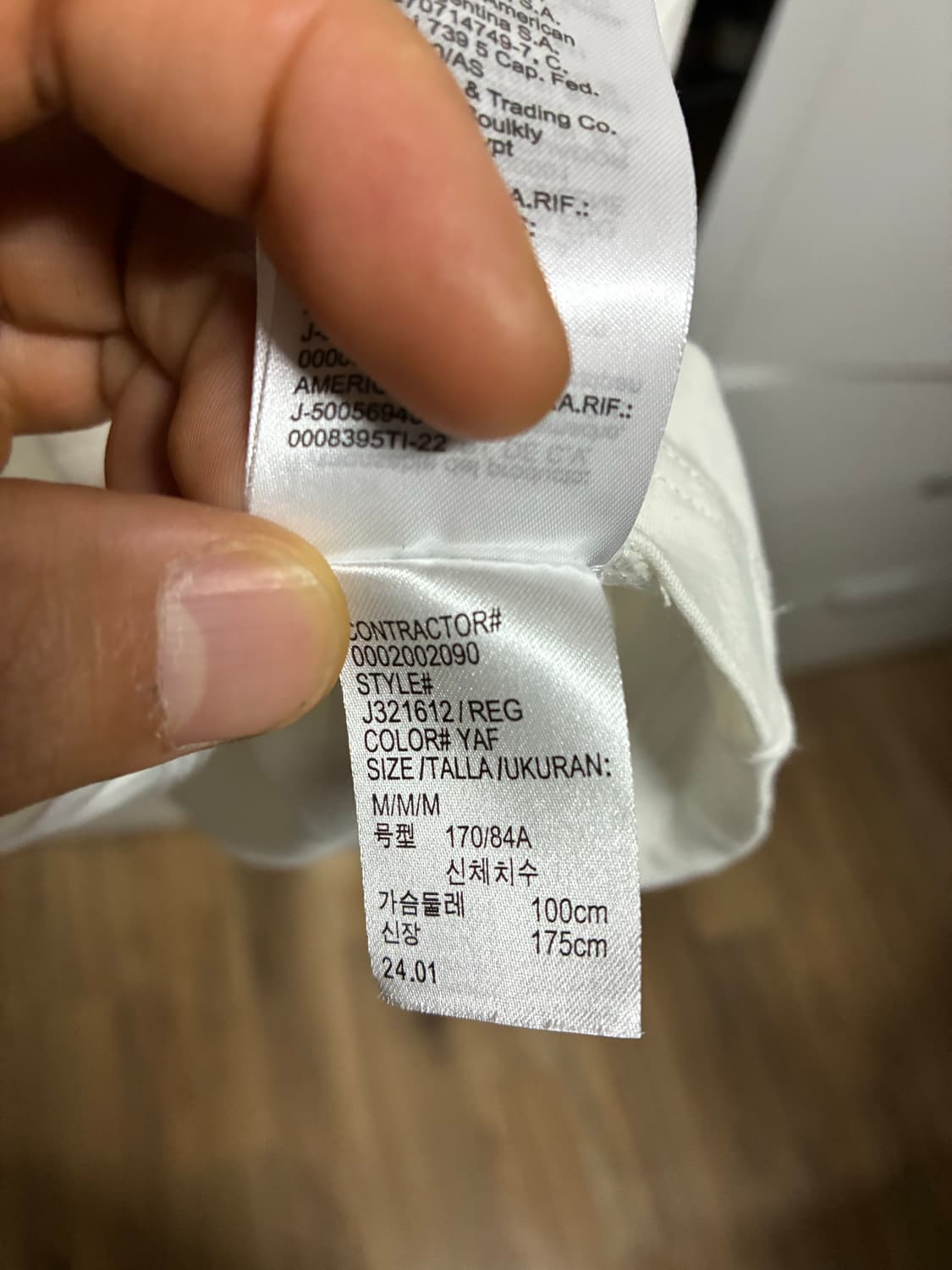 [새상품] 캘빈클라인 반팔티 M/100 상품이미지4