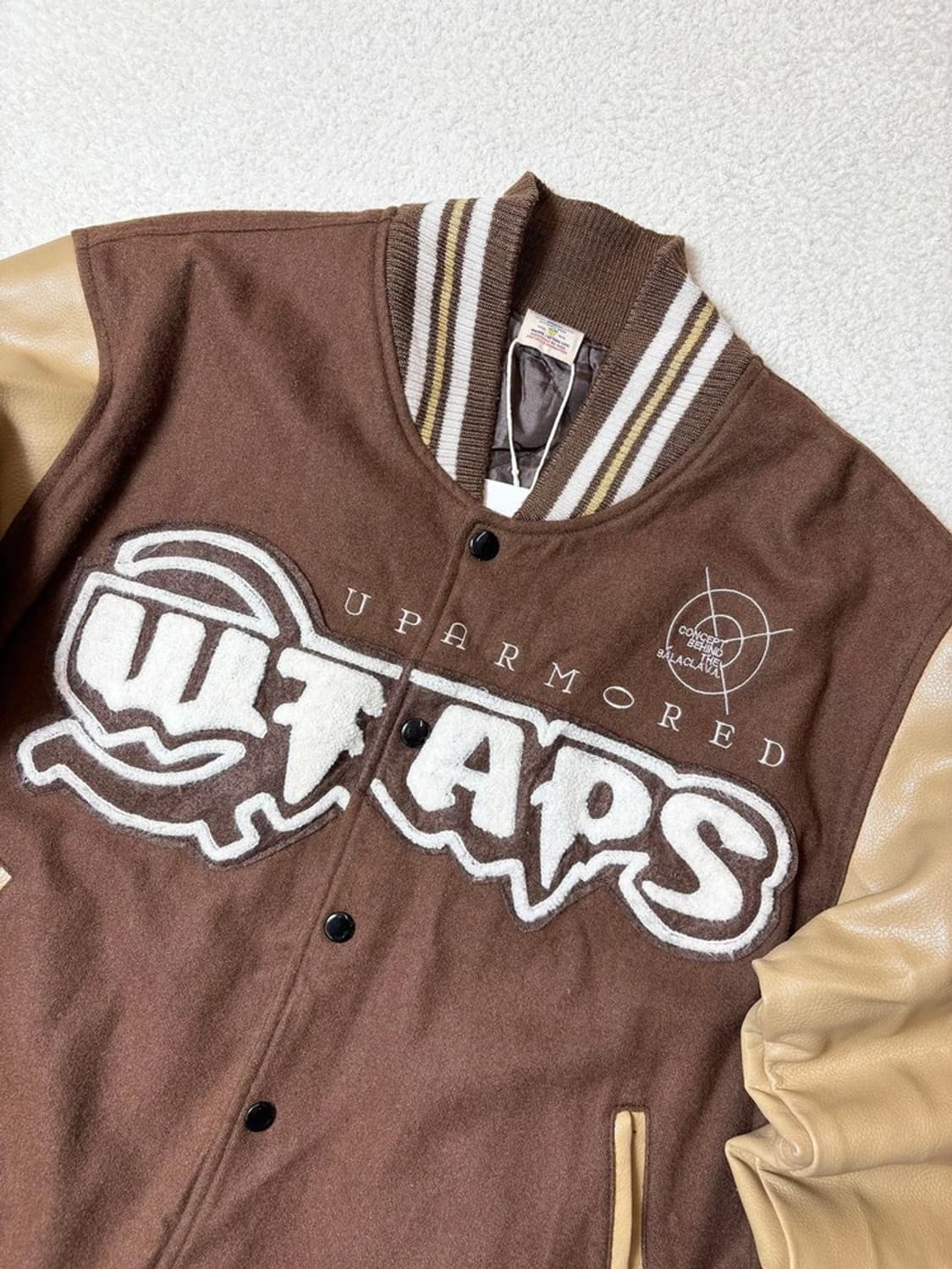 WTAPS Swarm 복각 00's 바시티 자켓 PN6537 상품이미지3