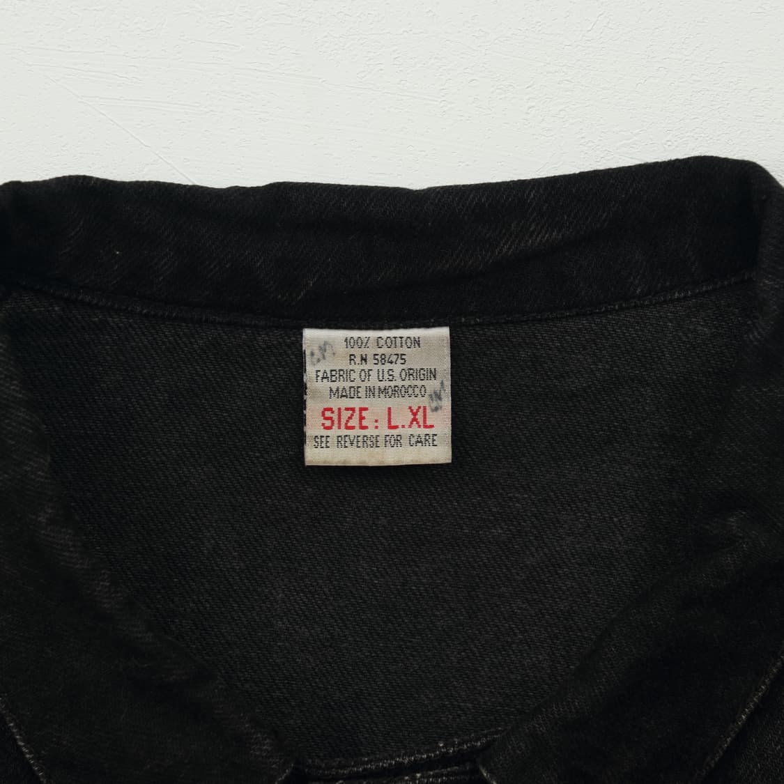 VINTAGE 청자켓 XL A1105 상품이미지3