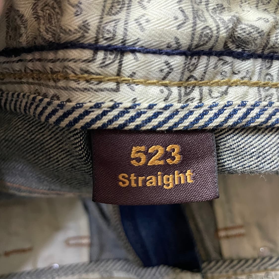 (32) 리바이스 523 워싱 데님 팬츠 상품이미지6
