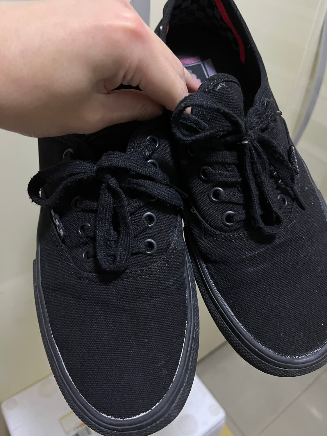 반스 어센틱 스케이트 블랙 280 상품이미지1